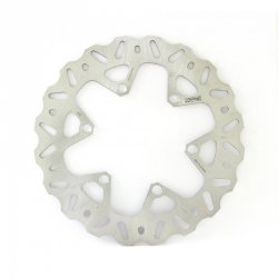 PROX TARCZA HAMULCOWA PRZÓD KAWASAKI KX 80 84-00, KX 85 01-17, KX 100 06-17 (220X96X3) WAVE