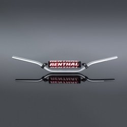 RENTHAL KIEROWNICA 7/8 CALA (22MM) ATV HANDLEBAR SILVER YAMAHA YFM 660 RAPTOR PADDED KOLOR SREBRNY Z GĄBKĄ