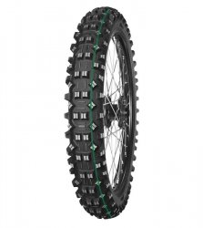 MITAS OPONA 120/90-18 TERRA FORCE-EF 65M TT SUPER LIGHT (ZIELONY PASEK) TYŁ DOT 36/2022 (26401) (oferta specjalna) WYCOFANE (ZAM