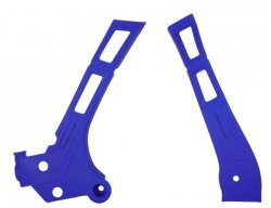 POLISPORT OSŁONY RAMY (KOMPLET) YAMAHA YZ 125/250 05-21; FANTIC XE/XX 125 21 KOLOR NIEBIESKI