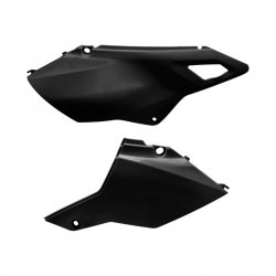 POLISPORT BOCZKI TYLNE SUZUKI DR-Z 400 (DRZ400) 00-24 RESTYLING KOLOR CZARNY (KOMPLET)