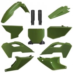 POLISPORT KOMPLET PLASTIKÓW (FULL KIT) HUSQVARNA TC/FC 23-25 W ZESTAWIE TABLICA PRZEDNIA (8671700004) I OSŁONY AMORTYZARORÓW (83