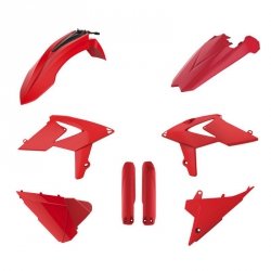POLISPORT KOMPLET PLASTIKÓW (FULL KIT) BETA 2T/4T 18-19 W ZESTAWIE OSŁONY AMORTYZATORÓW (8398700001) KOLOR CZERWONY