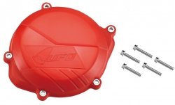UFO OSŁONA POKRYWY SPRZĘGŁA HONDA CRF 450 09-16 KOLOR CZERWONY