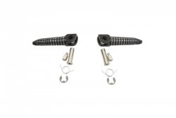 BIKETEC PARTS ZESTAW PODNÓŻKÓW (PODNÓŻKI) KIEROWCY KOMPLETNY Z MOCOWANIAMI KAWASAKI ZX-6R/ZX-10R 03-13, NINJA 650R 06-13, ER6 09