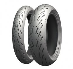 MICHELIN KOMPLET OPON (CAI162459/25) 120/70ZR17 ROAD 5 (58W) TL M/C PRZÓD DOT 2025 + (CAI088877/25) 160/60ZR17 ROAD 5 (69W) TL M
