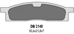 DELTA BRAKING KLOCKI HAMULCOWE KH119 - ZASTĘPUJĄ DB2140MX-N ORAZ DB2140QD-N