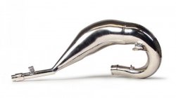 DEP PIPES PROMOCJA DYFUZOR/KOMORA/TUBA REZONANSOWA NIKLOWANA (FRONT EXHAUST PIPE NICKEL): SUZUKI RM 125 01-20