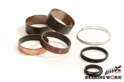 BEARING WORX ZESTAW TULEJEK (PANEWEK) ZAWIESZENIA PRZEDNIEGO KTM SXF/XCF 15-16 (38-6122)