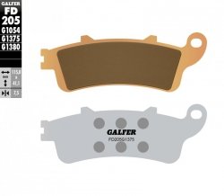 GALFER KLOCKI HAMULCOWE KH261 / KH281 SPIEK METALICZNY (ZŁOTE) SPORT