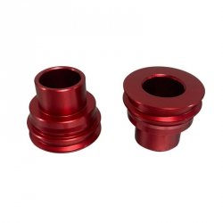 FM-PARTS DYSTANSE / TULEJKI KOŁA TYLNEGO BETA RR / X-TRAINER 14-25 KOLOR CZERWONY