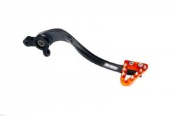 FM-PARTS DŹWIGNIA HAMULCA NOŻNEGO KTM 17-23 KOLOR POMARAŃCZOWY