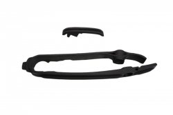 UFO ŚLIZG ŁAŃCUCHA GAS GAS MC 125 / 250 (24-25), MC-F / EC / EX / EC-F / EX-F 250 / 300 / 350 / 450 / 500 (24-25), KOLOR CZARNY