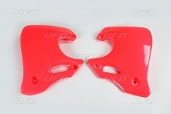 UFO OSŁONY CHŁODNICY HONDA CR 125 93-94, CR 250 92-94 KOLOR CZERWONY (CR RED 92-99)