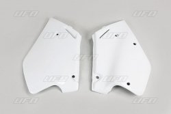 UFO BOCZKI TYLNE HONDA CRE 50 97-00 KOLOR BIAŁY - WYPRZEDAŻ