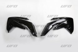 UFO OSŁONY CHŁODNICY HONDA CRF 150 07-18 KOLOR CZARNY