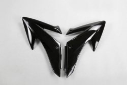 UFO OSŁONY CHŁODNICY HONDA CRF 230 08-14, KOLOR CZARNY