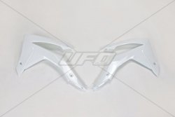 UFO OSŁONY CHŁODNICY HONDA CRF 250R 14-17, CRF 450R 13-16 KOLOR BIAŁY
