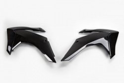 UFO OSŁONY CHŁODNICY HONDA CRF 230 15-21, KOLOR CZARNY