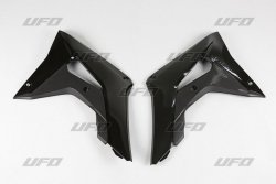 UFO OSŁONY CHŁODNICY HONDA CRF 250R 18, CRF 450R 17-18 KOLOR CZARNY