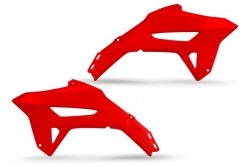 UFO OSŁONY CHŁODNICY HONDA CRF 250R 22-24, CRF 450 R 21-24 KOLOR CZERWONY