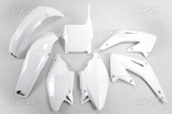 UFO KOMPLET PLASTIKÓW HONDA CR 125/250 04-07 KOLOR BIAŁY (HO103E041)