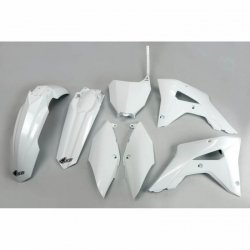 UFO KOMPLET PLASTIKÓW HONDA CRF 250RX 19-21, CRF 450RX 17-20, KOLOR BIAŁY (HO120E041)