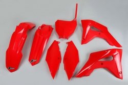 UFO KOMPLET PLASTIKÓW HONDA CRF 250RX 19-21, CRF 450RX 17-20, KOLOR CZERWONY