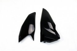 UFO BOCZKI TYLNE HUSQVARNA TC/TE 125, FC/TX/TE/FE 250, TC/TE/TX 300, FC/FE 350, FC/FE 450, FE 501 14-16, TC 250 16, KOLOR CZARNY