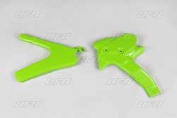 UFO OSŁONY RAMY KAWASAKI KDX 200 95-18 KOLOR ZIELONY