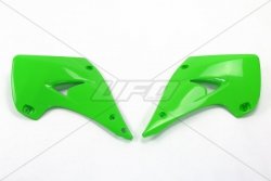 UFO OSŁONY CHŁODNICY KAWASAKI KX 125/250 03-17 KOLOR ZIELONY