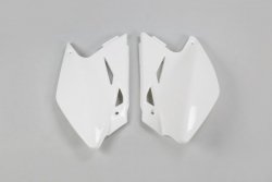 UFO BOCZKI TYLNE KAWASAKI KXF 450 06-08 KOLOR BIAŁY KX