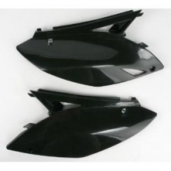 UFO BOCZKI TYLNE KAWASAKI KXF 450 09-11 KOLOR CZARNY