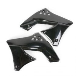UFO OSŁONY CHŁODNICY KAWASAKI KXF 250 09-11 KOLOR CZARNY - WYCOFANE Z OFERTY - WYPRZEDAŻ