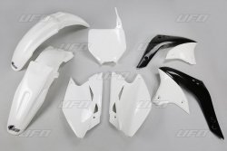 UFO KOMPLET PLASTIKÓW KAWASAKI KXF 450 06-08 KOLOR BIAŁY KX (KA209E047)