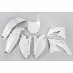 UFO KOMPLET PLASTIKÓW KAWASAKI KXF 250 09- 12 KOLOR BIAŁY (KA212E047)