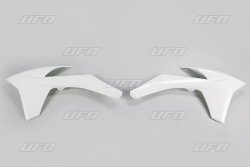UFO OSŁONY CHŁODNICY KTM SX/SXF 11-12, EXC 12-13 KOLOR BIAŁY