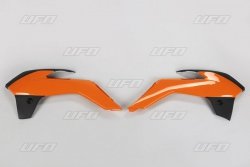 UFO OSŁONY CHŁODNICY KTM SX 85 13-17 KOLOR OEM (POMARAŃCZOWY/CZARNY)