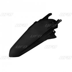 UFO BŁOTNIK TYŁ KTM EXC 125 20-21, EXC/EXCF(EXC-F) 150/250/300/350/450/500 TPI 20-2023 KOLOR CZARNY (Z PINAMI) ENDURO