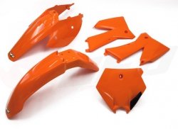 UFO KOMPLET PLASTIKÓW KTM SX / SXF 05-06 KOLOR OEM (POMARAŃCZOWY) (KT503E999)