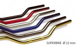 TRW ZF KIEROWNICA ALUMINIOWA 22MM SUPERBIKE KOLOR SREBRNY -STARY KOD MCL102C