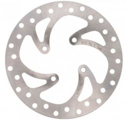 MTX PARTS TARCZA HAMULCOWA TYŁ KTM SX 65 04-22, HUSQVARNA TC 65 19-22, GAS GAS MC 65 21-22 (160X45X3MM) (4X6,5MM)