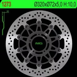 NG TARCZA HAMULCOWA PRZÓD DUCATI 796/821/1078/1100/1200 11-16 (320X72X5) (5X8,5MM) - potestowa
