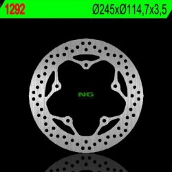 NG TARCZA HAMULCOWA PRZÓD YAMAHA YBR 125 06-17, YS 125 17-20 (245X114,7X3,5) (5X8,5MM)