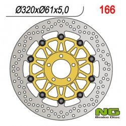 NG TARCZA HAMULCOWA PRZÓD KAWASAKI VN 1500 MEAN STREAK - 02-04, VN 1600 MEAN STREAK - 04-08, ZX-12R/ZX-7R 00-04, ZZR1000 93-01 (