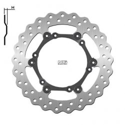 NG TARCZA HAMULCOWA PRZÓD KTM EXC 125/200/400/525/625 90-17 (260X-X3MM) (6,6,5MM) WAVE PŁYWAJĄCA