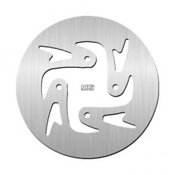 NG TARCZA HAMULCOWA TYŁ GAS GAS CONTACT/E-CONTACT/TX/TX-E 14-20 (150X45X3MM) (4X6,5MM)