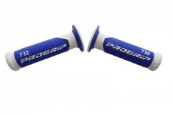 PROGRIP MANETKI PG732 ROAD (22+25MM, DŁ.125MM) KOLOR BIAŁY/NIEBIESKI (DWUSKŁADNIKOWE) (732-141)