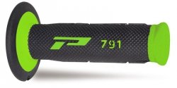 PROGRIP MANETKI PG791 OFF ROAD (22+25MM, DŁ.115MM) KOLOR ZIELONY/CZARNY (DWUSKŁADNIKOWE) (791-198) (PG791GN/BK)
