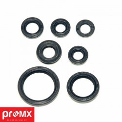 PROMX PROMOCJA KOMPLET (ZESTAW) USZCZELNIACZY SILNIKOWYCH YAMAHA YFM 660 GRIZZLY 02-08 (7 SZT.)